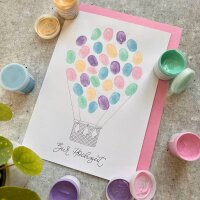 EBERHARD FABER EFA Color Pastell Fingerfarben farbsortiert 6x 40,0 ml, 6 St.