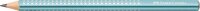 FABER-CASTELL Jumbo Sparkle Bleistift B ocean blue, 1 St.
