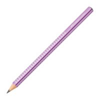 FABER-CASTELL Jumbo Sparkle Bleistift B metallic violet,...