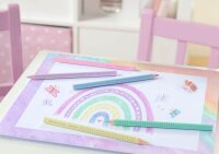 FABER-CASTELL Jumbo Grip Pastell Buntstifte farbsortiert,...