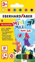 EBERHARD FABER Jumbo MiniMaxi 3in1 Buntstifte...