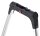 Hailo Klapptritt K100 TopLine silber 2 Stufen, H: 120,0 cm