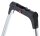 Hailo Klapptritt K100 TopLine silber 3 Stufen, H: 145,0 cm