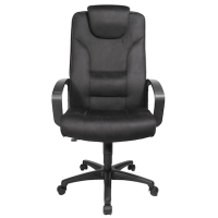 Topstar Chefsessel Comfort Point 50, 7810 TA3 Stoff anthrazit, Gestell schwarz