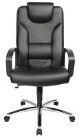 Topstar Chefsessel Comfort Point 50, 7819 D60 Kunstleder schwarz, Gestell chrom