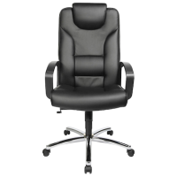 Topstar Chefsessel Comfort Point 50, 7819 D60 Kunstleder schwarz, Gestell chrom