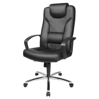 Topstar Chefsessel Comfort Point 50, 7819 D60 Kunstleder schwarz, Gestell chrom