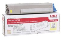 OKI 43872305  gelb Toner