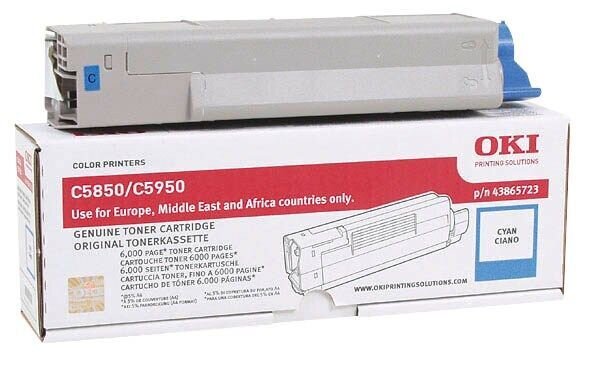 OKI 43865723  cyan Toner