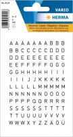 HERMA Klebebuchstaben 4154 Buchstaben A-Z, schwarz, 240...