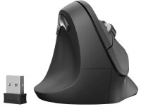 hama EMW-500L Maus ergonomisch kabellos schwarz