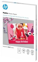 HP Fotopapier 7HF70A 10,0 x 15,0 cm matt 180 g/qm 25 Blatt