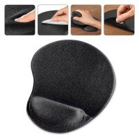 hama Mousepad mit Handgelenkauflage Ergonomic Mini schwarz