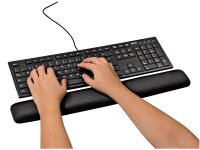 hama Tastatur-Handballenauflage Ergonomic schwarz