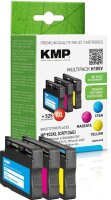 KMP H105V cyan, magenta, gelb Druckerpatronen kompatibel...