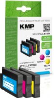 KMP H101V cyan, magenta, gelb Druckerpatronen kompatibel...