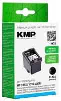 KMP H75 schwarz Druckerpatrone kompatibel zu HP 301XL...