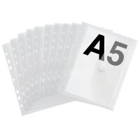 FolderSys Dokumententaschen DIN A5 transparent genarbt...