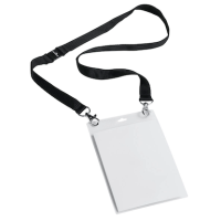 DURABLE EVENT Namensschilder mit Textilband 10,5 x 14,8 cm, 10 St.