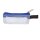 FolderSys Reißverschlussbeutel je 1 x 170 x 40 mm grau, 80 x 55 mm schwarz, 80 x 30 mm blau, 55 x 35 mm rot transparent/farbsortiert 0,15 mm, 4 St.