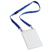 DURABLE EVENT Namensschilder mit Textilband 10,5 x 14,8...