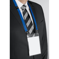 DURABLE EVENT Namensschilder mit Textilband 10,5 x 14,8 cm, 10 St.