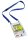 DURABLE EVENT Namensschilder mit Textilband 10,5 x 14,8 cm, 10 St.