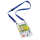 DURABLE EVENT Namensschilder mit Textilband 10,5 x 14,8 cm, 10 St.