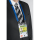 DURABLE EVENT Namensschilder mit Textilband 10,5 x 14,8 cm, 10 St.