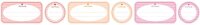 AVERY Zweckform Aufkleber 56820 Homemade 75,0 x 38,0 mm,...