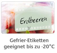 AVERY Zweckform Tiefkühletiketten 56822 farbsortiert 58,0 x 38,0 mm, 50 St.