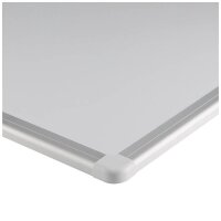 Whiteboard 90,0 x 60,0 cm weiß lackierter Stahl