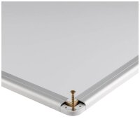 Whiteboard 90,0 x 60,0 cm weiß lackierter Stahl