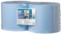 TORK Putztuchrollen Advanced 420 2-lagig blau, 750...