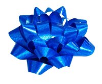 PRÄSENT Geschenk-Schleifen glänzend blau/rot/gelb/grün/pink/orange 5,0 mm x 0,95 m