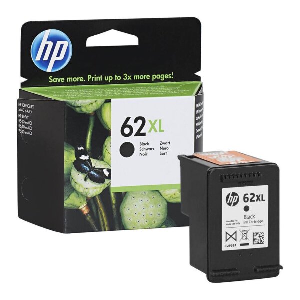 HP 62XL(C2P05AE) schwarz Druckerpatrone