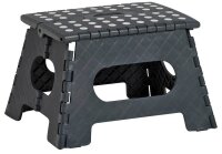 Zeller Tritthocker schwarz 1 Stufe, H: 22,0 cm