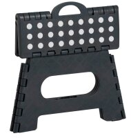 Zeller Tritthocker schwarz 1 Stufe, H: 22,0 cm