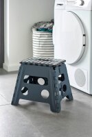 Zeller Tritthocker schwarz 1 Stufe, H: 22,0 cm