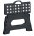 Zeller Tritthocker schwarz 1 Stufe, H: 22,0 cm