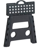 Zeller Klapphocker schwarz 1 Stufe, H: 32,0 cm