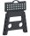 Zeller Klapphocker schwarz 1 Stufe, H: 32,0 cm