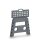 Zeller Klapphocker schwarz 1 Stufe, H: 32,0 cm