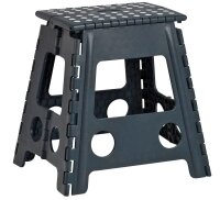 Zeller Tritthocker schwarz 1 Stufe, H: 39,0 cm