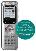 PHILIPS DVT2015 mit automatischer Spracherkennung digitales Diktiergerät 8 GB