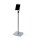 Showdown® Displays Tablet-Bodenständer Trigrip Freestanding Telescopic DTSTGT10 silber für 1 Tablet