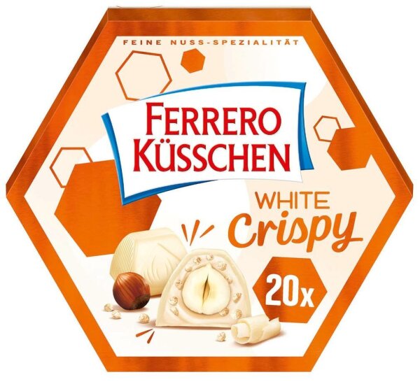 FERRERO KÜSSCHEN White Crispy Pralinen 20 St.  ( 8577 )