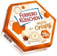 FERRERO KÜSSCHEN White Crispy Pralinen 20 St.  ( 8577 )