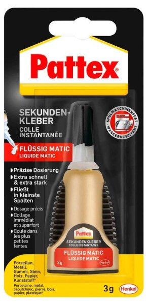 Pattex Sekundenkleber 3,0 g, 1 St.