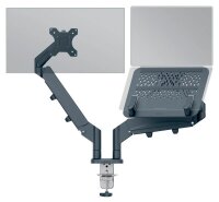 LEITZ Laptop-Monitor-Halterung Ergo 65380089 dunkelgrau...